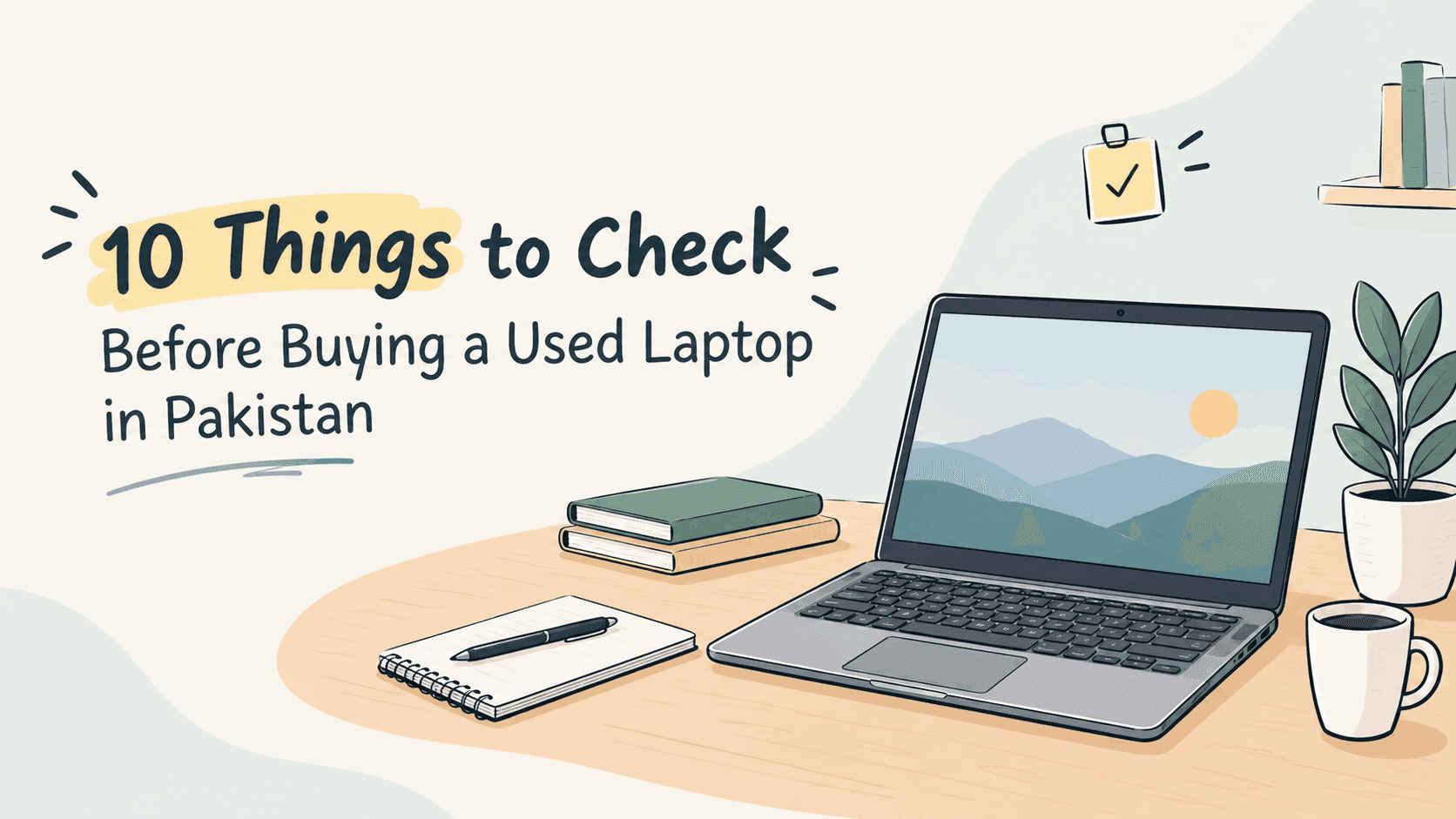Checklist of things to check before buying a used laptop in Pakistan
